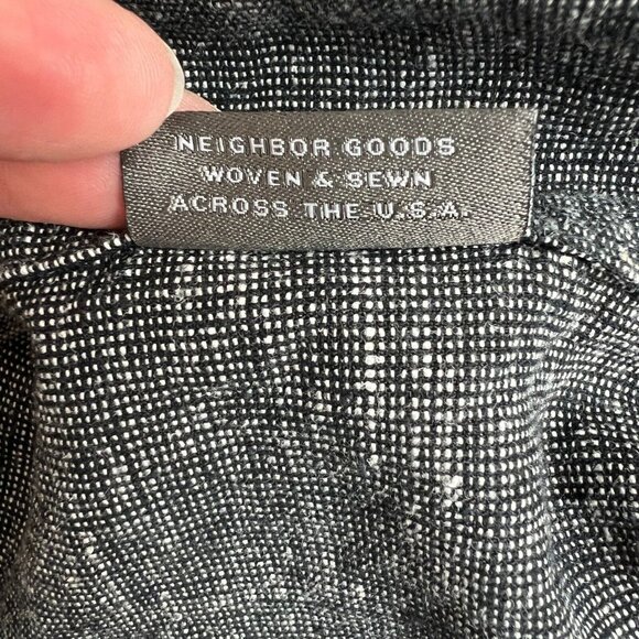 Wilson & Willy's Shirt Mens Large Gray Button Up Long Sleeve Woven Cotton USA L - Picture 12 of 12